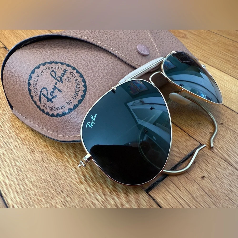 Ray-Ban Outdoorsman unisex aviator sunglasses - Picture 3 of 16